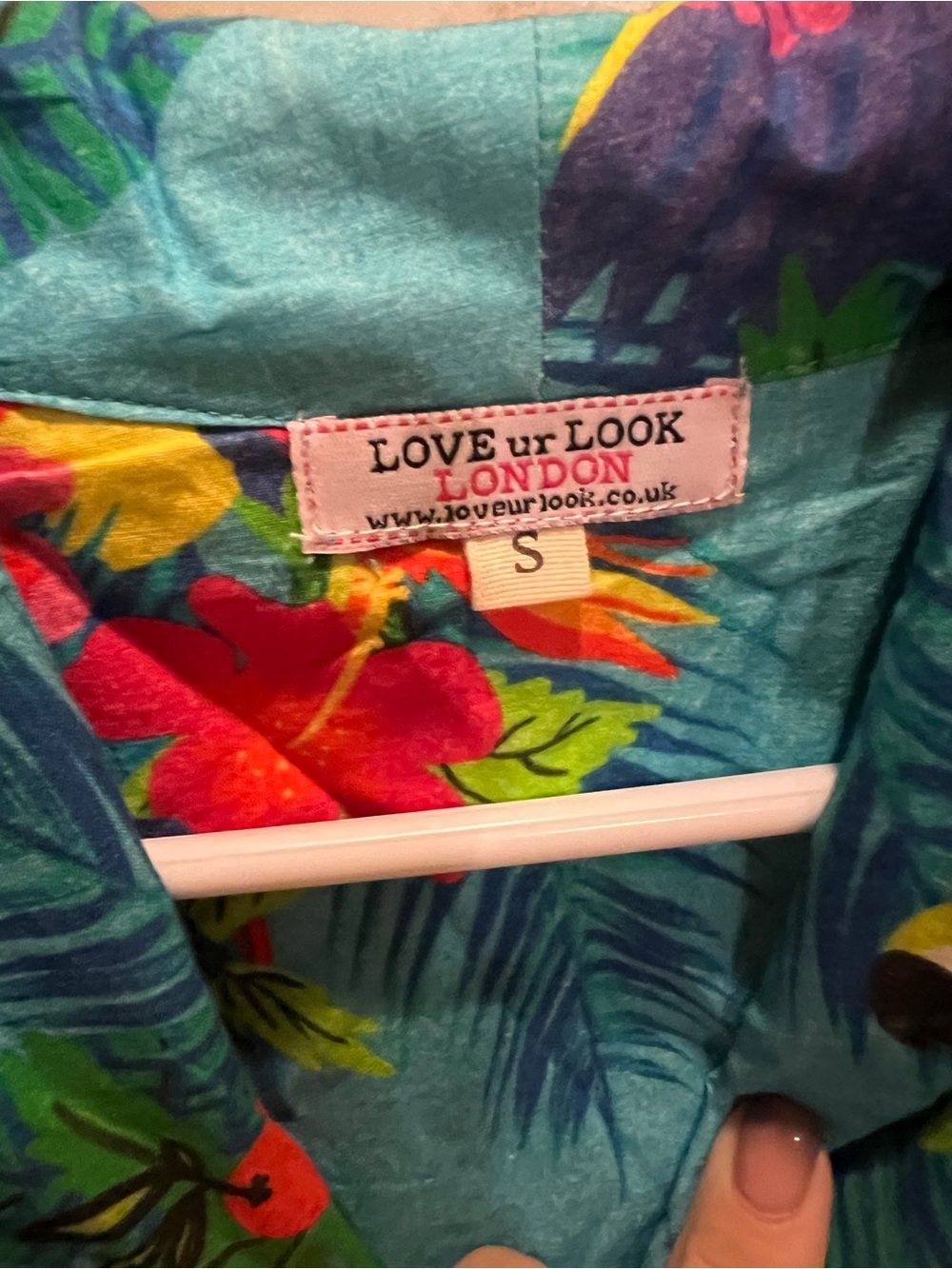 Turquoise Birds Dress from Love ur Look London!
